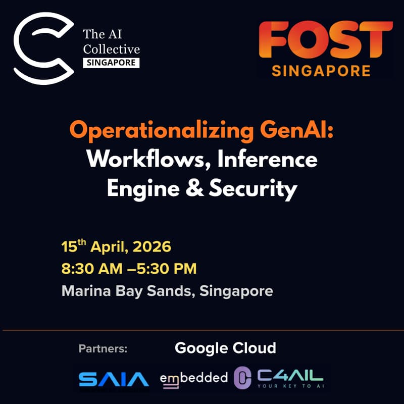 Cover Image for The AI Collective Day @ FOST Singapore (w/ The AI Collective)