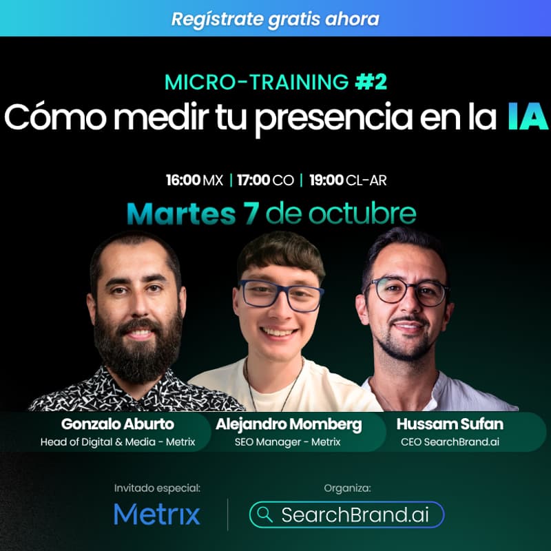 Cover Image for Micro-Training #2: Cómo medir tu presencia en la IA