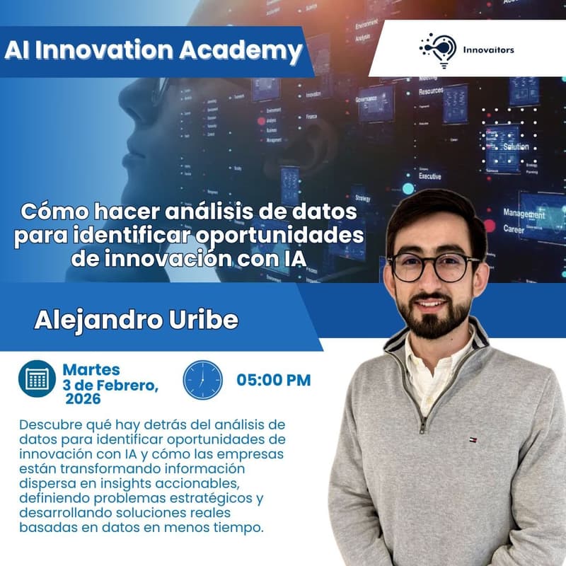 Cover Image for Cómo hacer análisis de datos para identificar oportunidades de innovación con IA - AI Innovation Academy
