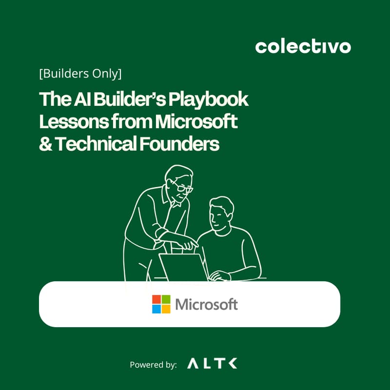 Cover Image for The AI Builder’s Playbook Lessons from Microsoft & Technical Founders
