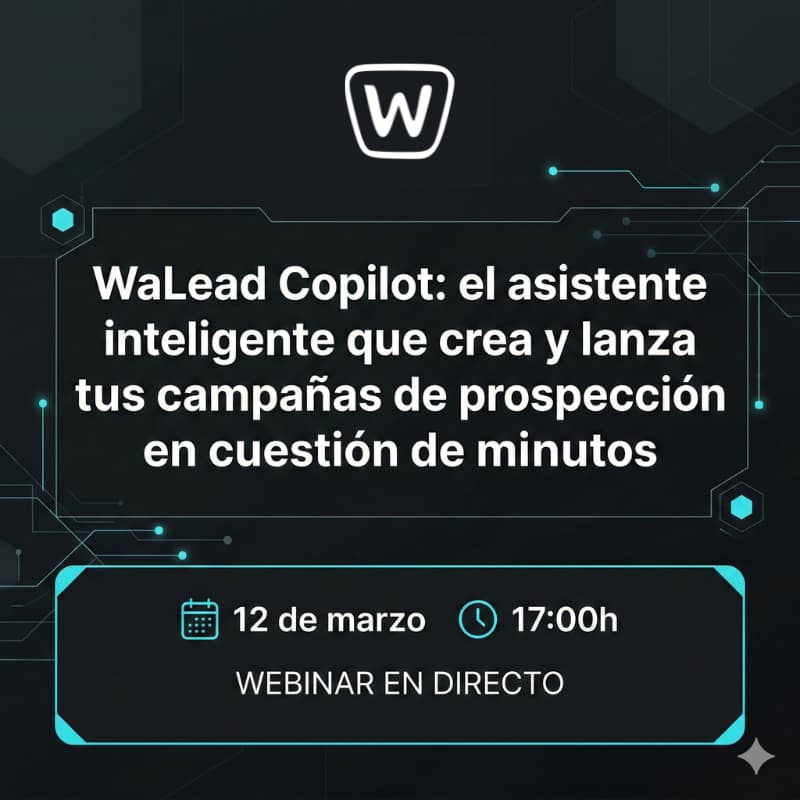 Cover Image for WaLead Copilot: el asistente inteligente que crea y lanza tus campañas de prospección en cuestión de minutos
