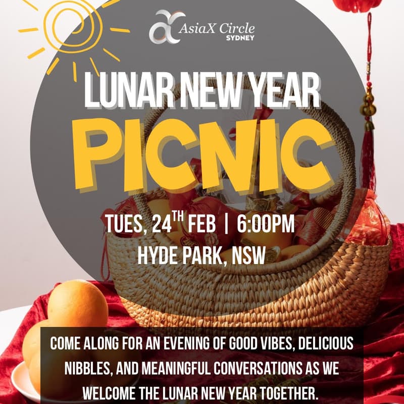 Cover Image for Lunar New Year Picnic in Sydney!