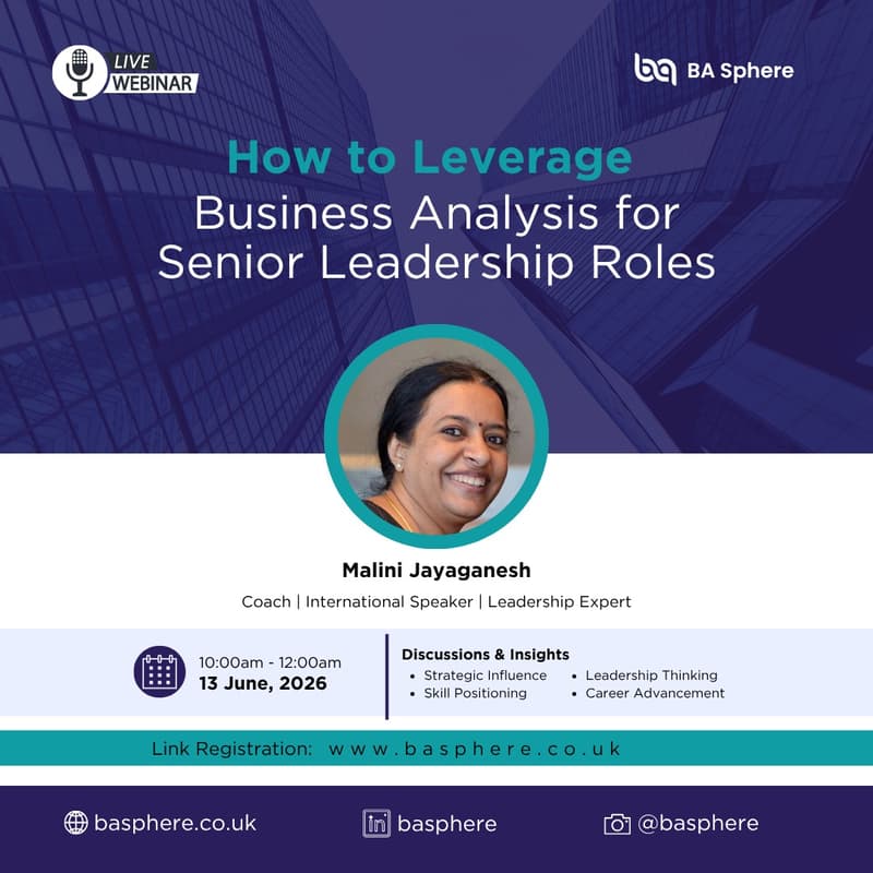 Cover Image for How to Leverage Business Analysis for Senior Leadership Roles