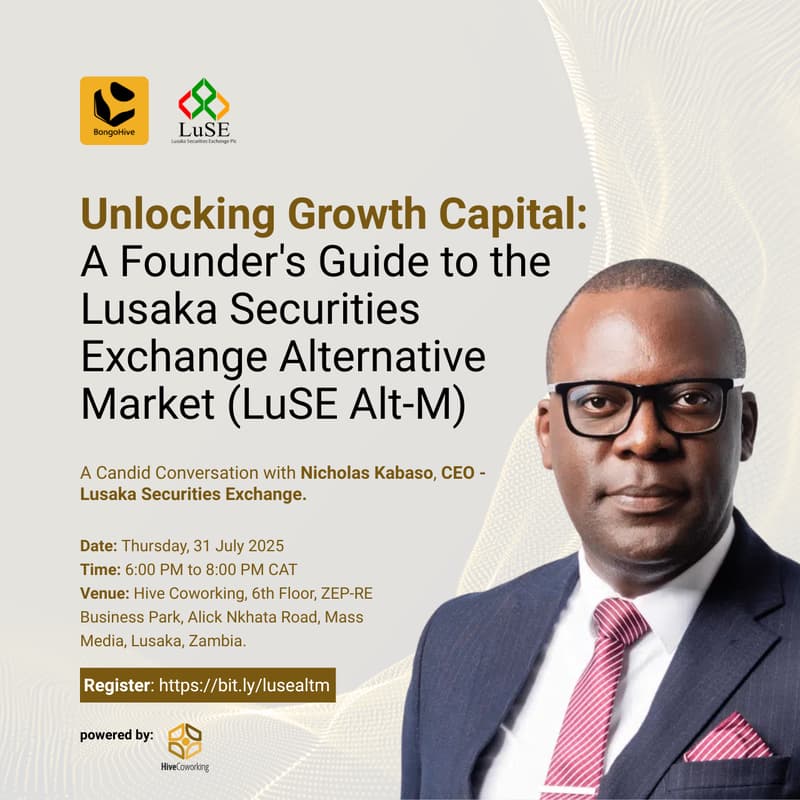 Cover Image for Unlocking Growth Capital: A Founder's Guide to the LuSE Alt-M