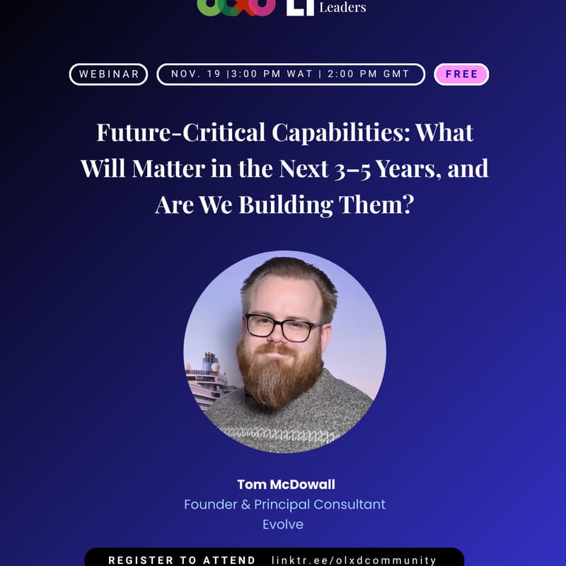 Cover Image for Future-Critical Capabilities: What Will Matter in the Next 3–5 Years and Are We Building Them?