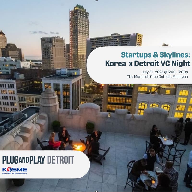 Cover Image for Startups & Skylines: Korea X Detroit VC Night