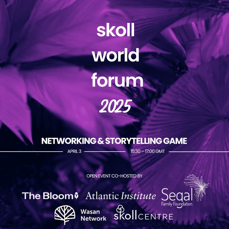Cover Image for Storytelling & networking through the power of play: a game for deep connection at Skoll World Forum