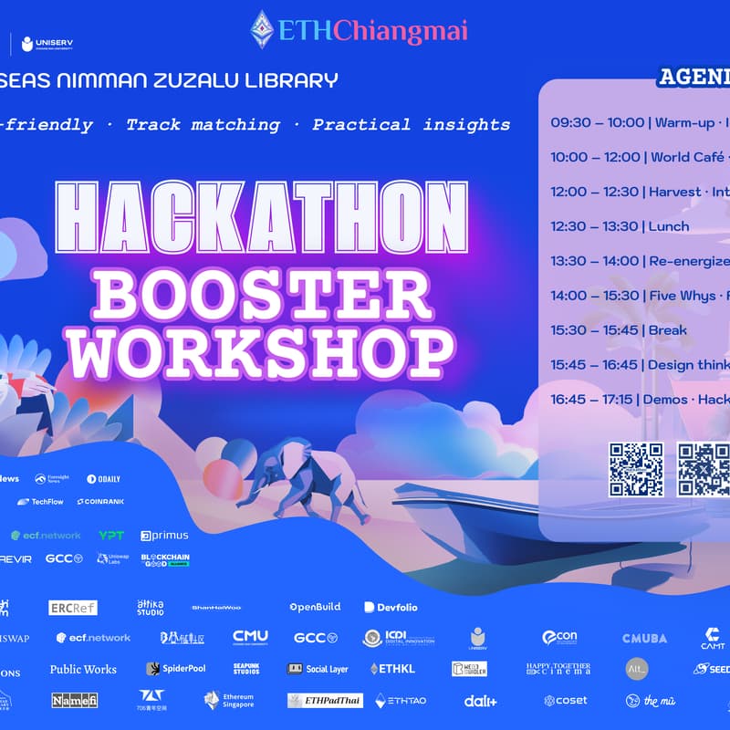ETHChiangmai Hackathon Booster Workshop · Luma