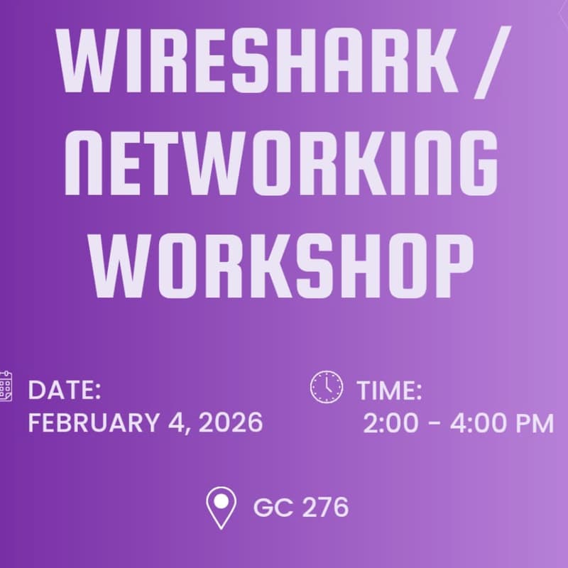 Cover Image for WiCyS Wireshark/Networking Workshop