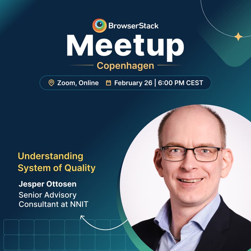Cover Image for BrowserStack QA Online Meetup Copenhagen