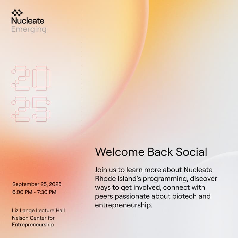 Cover Image for Nucleate Rhode Island - Welcome Back Social