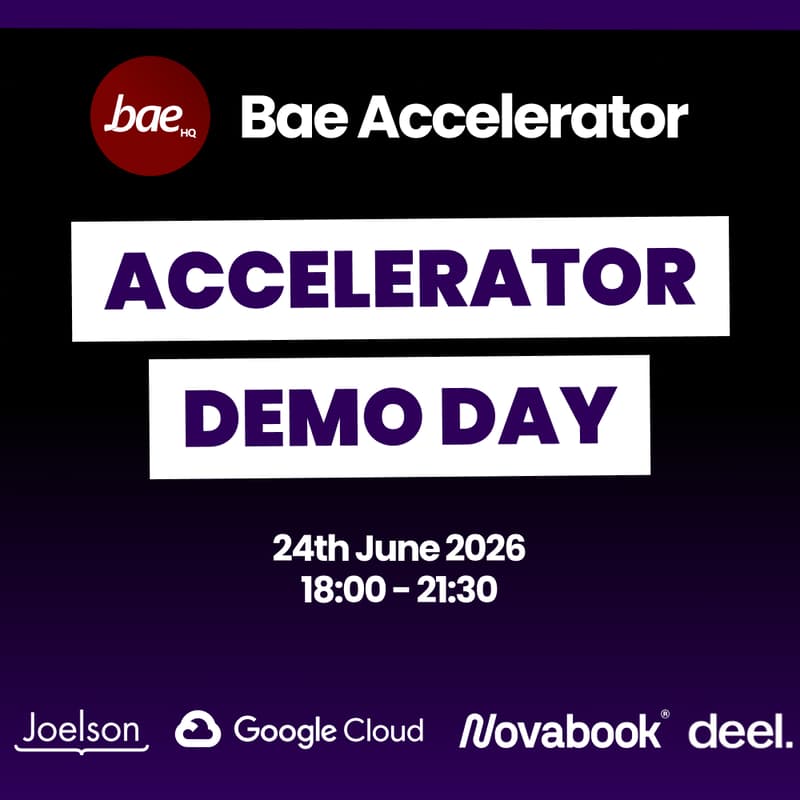 Cover Image for Bae Accelerator Demo Day 2026