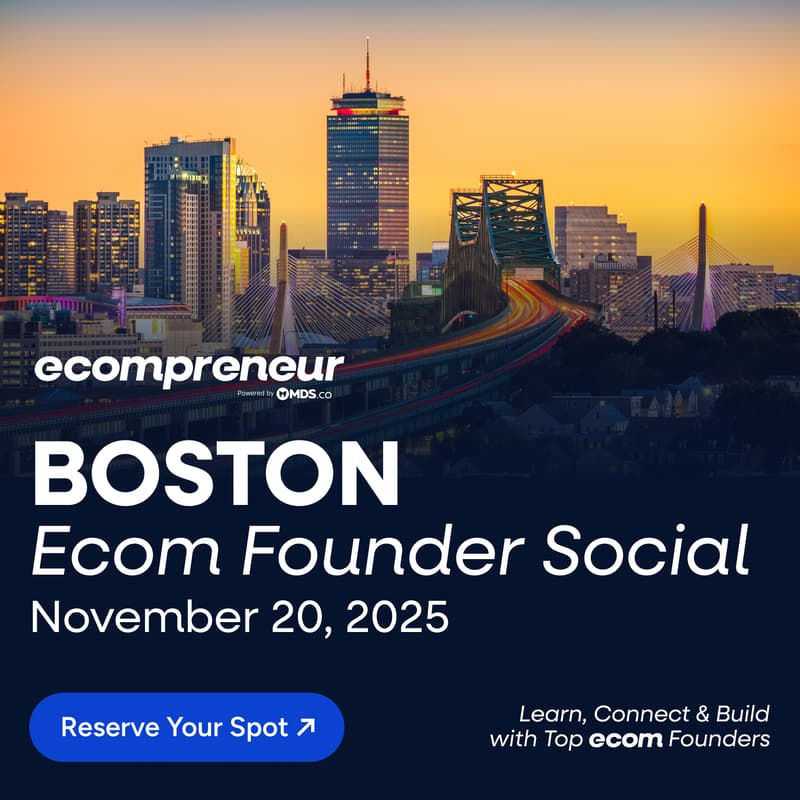 Cover Image for Boston Ecom Founder Social Nov 2025