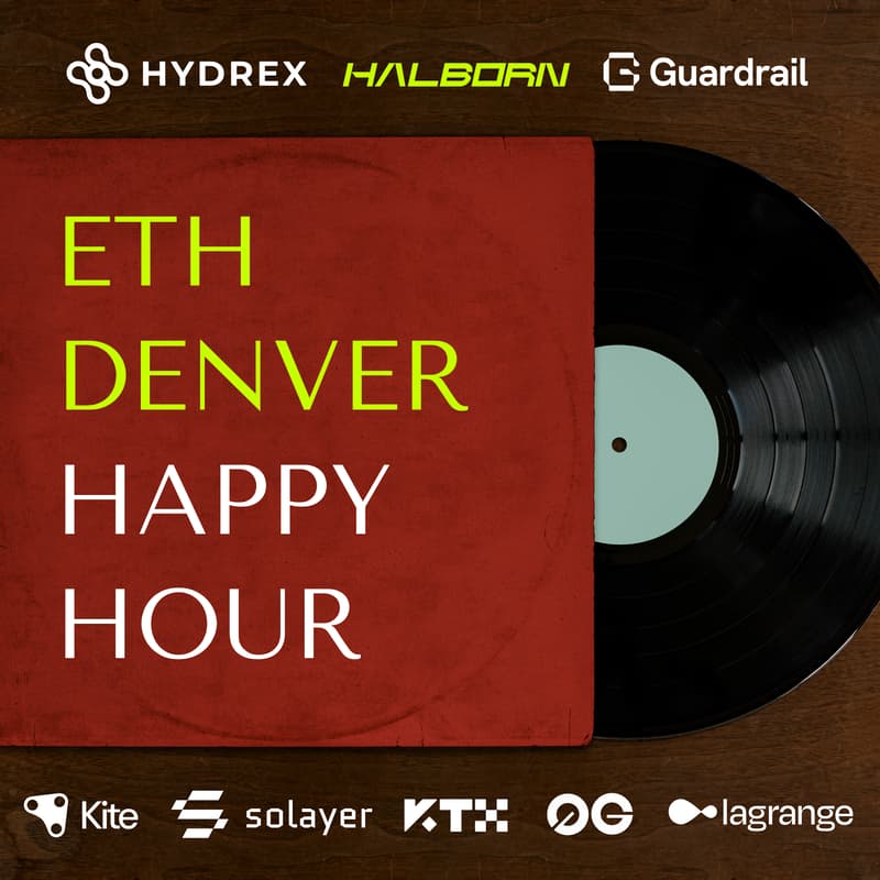 Cover Image for ETH Denver Happy Hour w/ Halborn, Guardrail & Hydrex