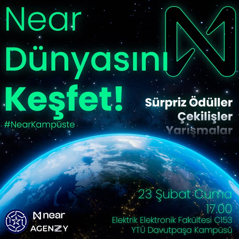 Cover Image for Near Kampüste #1 x YTÜ Blockchain
