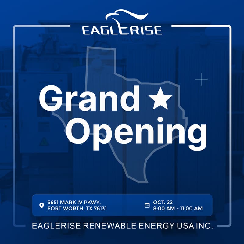 Cover Image for Grand Opening of Eaglerise Renewable Energy USA INC.