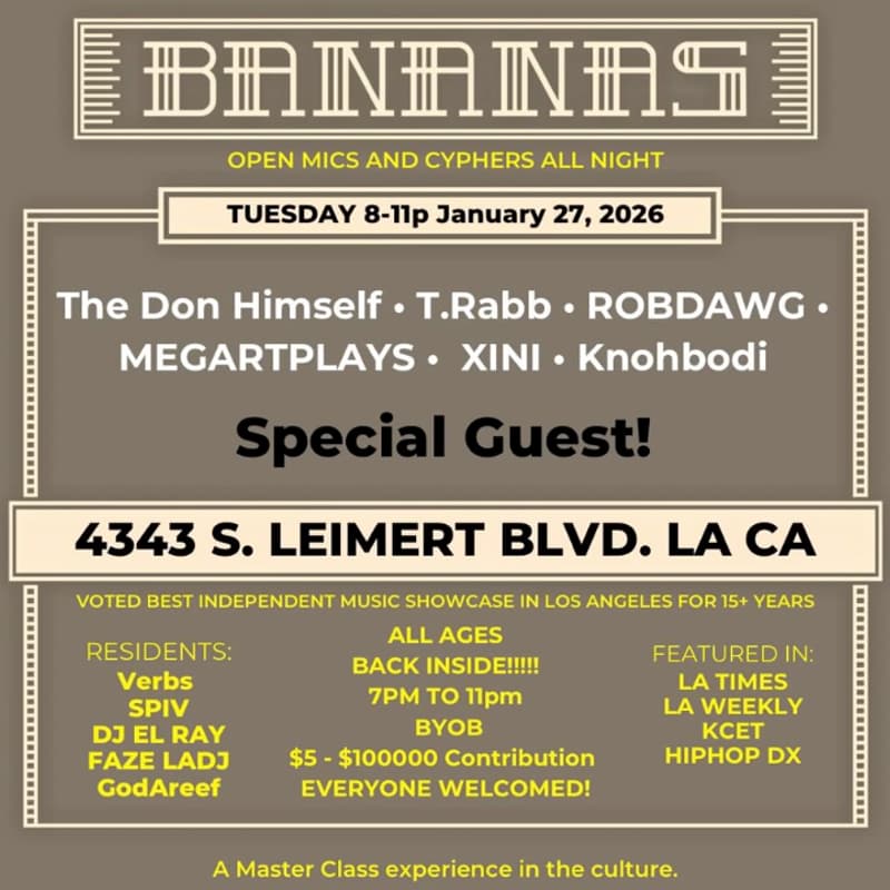 Cover Image for *BANANAS_LA