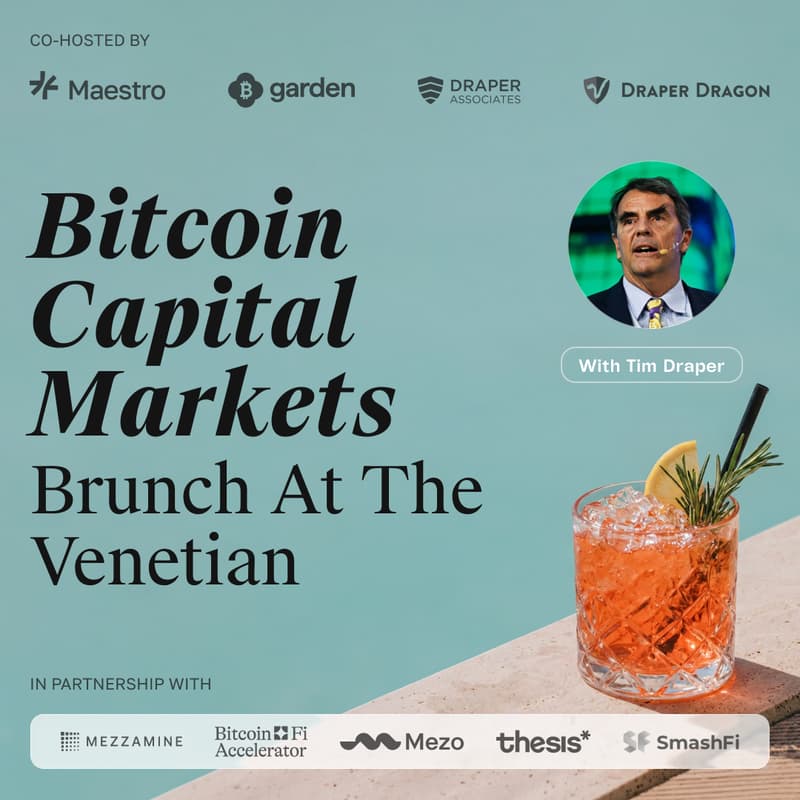 Cover Image for Bitcoin Capital Markets: Brunch at The Venetian