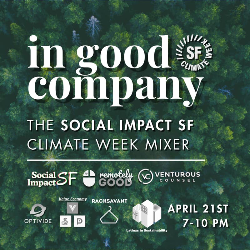 Cover Image for Social Impact SF Climate Week Mixer