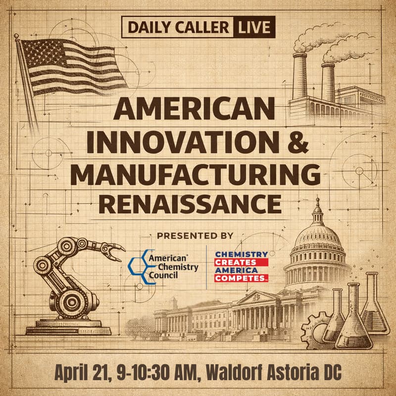 Cover Image for Daily Caller Live: American Innovation & Manufacturing Renaissance