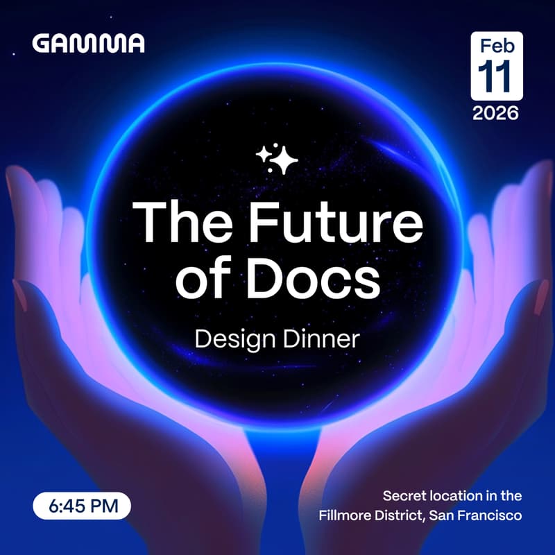 Cover Image for Future of Docs: Design Dinner