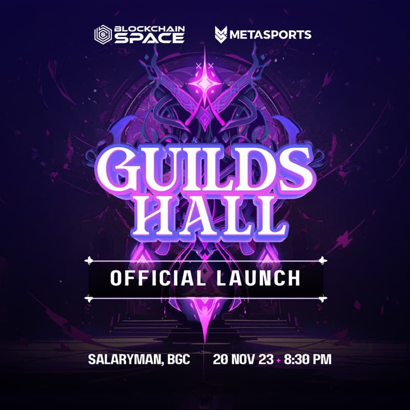Cover Image for Guilds Hall Launch by Metasports and BlockchainSpace