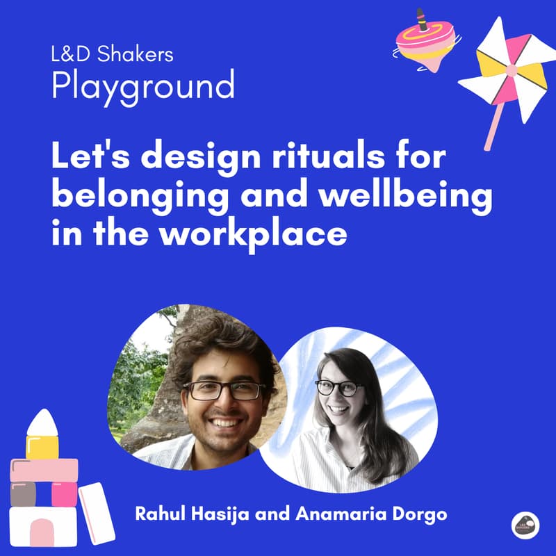 Cover Image for Playground: Let's design rituals for belonging and wellbeing in the workplace