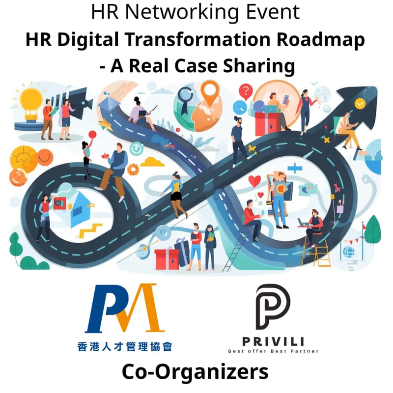 Cover Image for HR Networking Event - HR Digital Transformation Roadmap, a Real Case Sharing