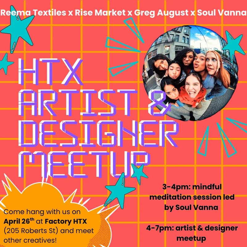 Cover Image for HTX Artist Fashion Designer Meetup