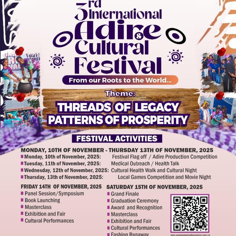 Cover Image for 3rd International  Àdìre And Cultural Festival