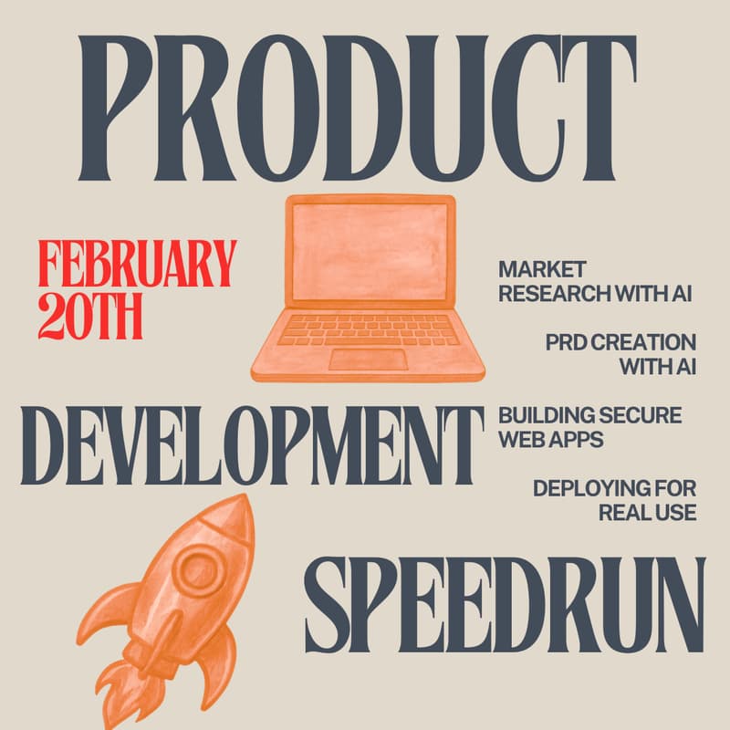 Cover Image for 🚀 Product Development Speedrun