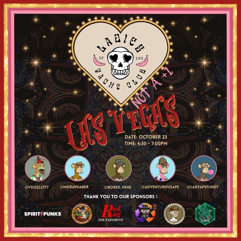 Cover Image for 💖 Ladies of the Yacht Club: Not a +1 — Las Vegas Meet-Up