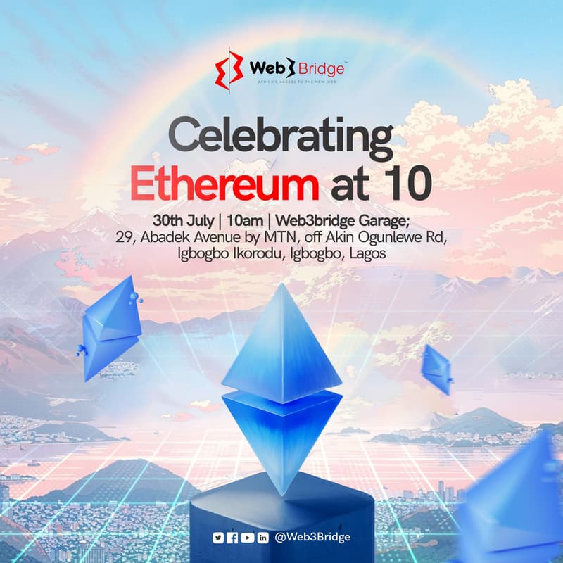 Cover Image for Celebrating Ethereum at 10