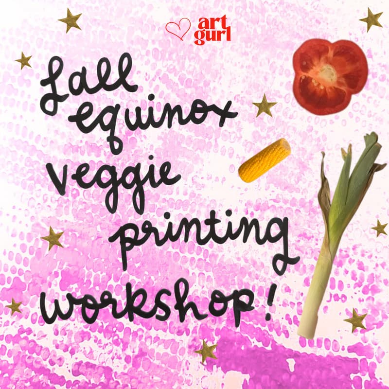 Cover Image for FALL FEST: make an equinox veggie print