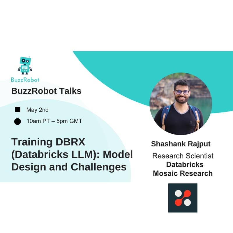 Cover Image for Training DBRX (Databricks LLM): Model Design and Challenges