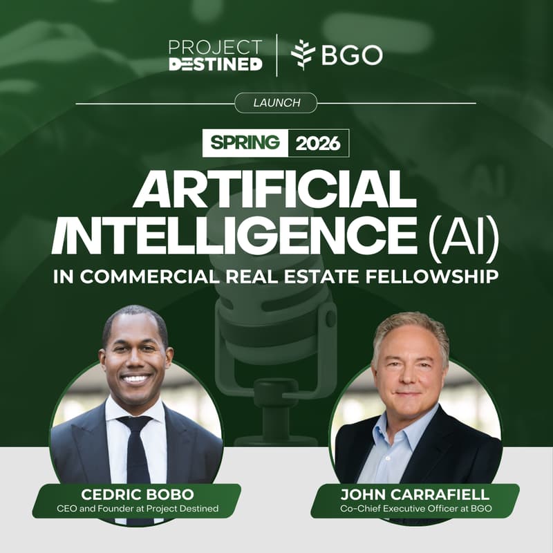 Cover Image for BGO x Project Destined: AI in CRE Fellowship Kickoff Event at Columbia University