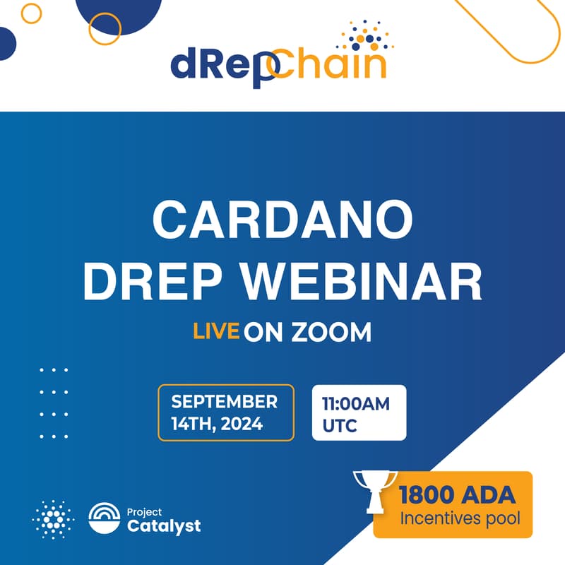 Cover Image for Launching Cardano dRep Education and Awareness Campaign