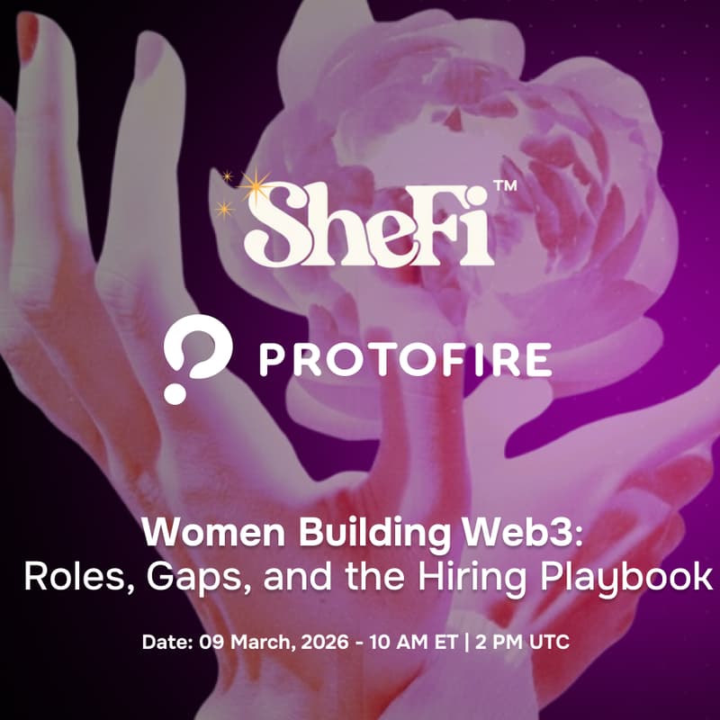 Cover Image for Protofire x SheFi Live: Women Building Web3
