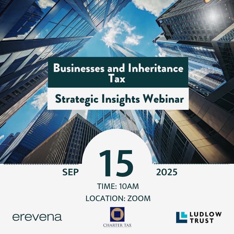 Cover Image for Businesses and Inheritance Tax – Strategic Insights Webinar