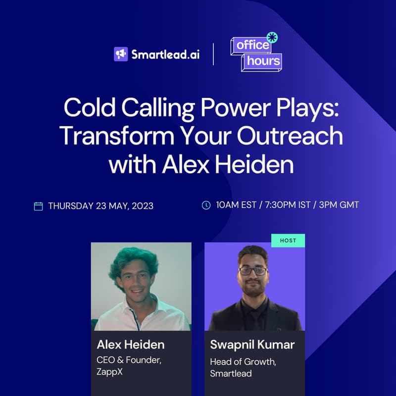 Cover Image for Cold Calling Power Plays: Transform Your Outreach with Alex Heiden