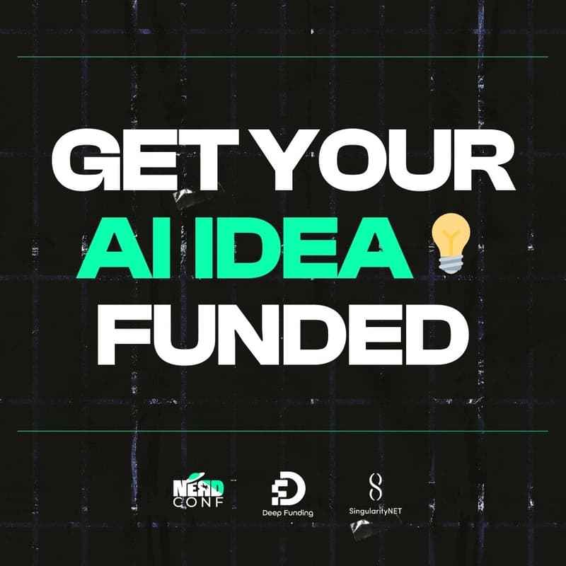 Cover Image for GET YOUR AI IDEA FUNDED with Deep Funding ⚡