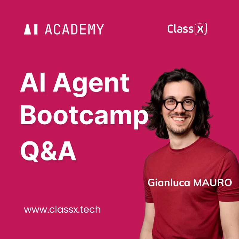 Cover Image for ClassX Live Q&A : Build your AI Agent Bootcamp