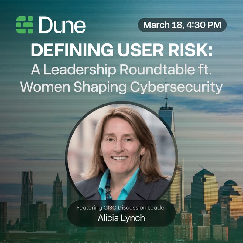 Cover Image for Defining User Risk: A Leadership Roundtable ft. Women Shaping Cybersecurity