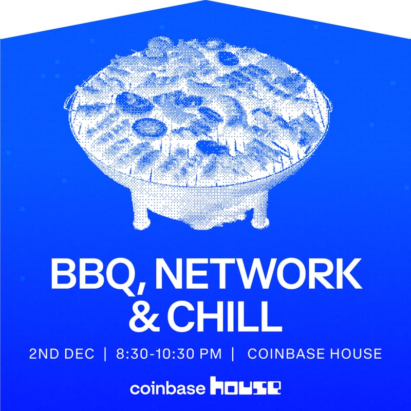 Cover Image for Coinbase House: BBQ, Network & Chill