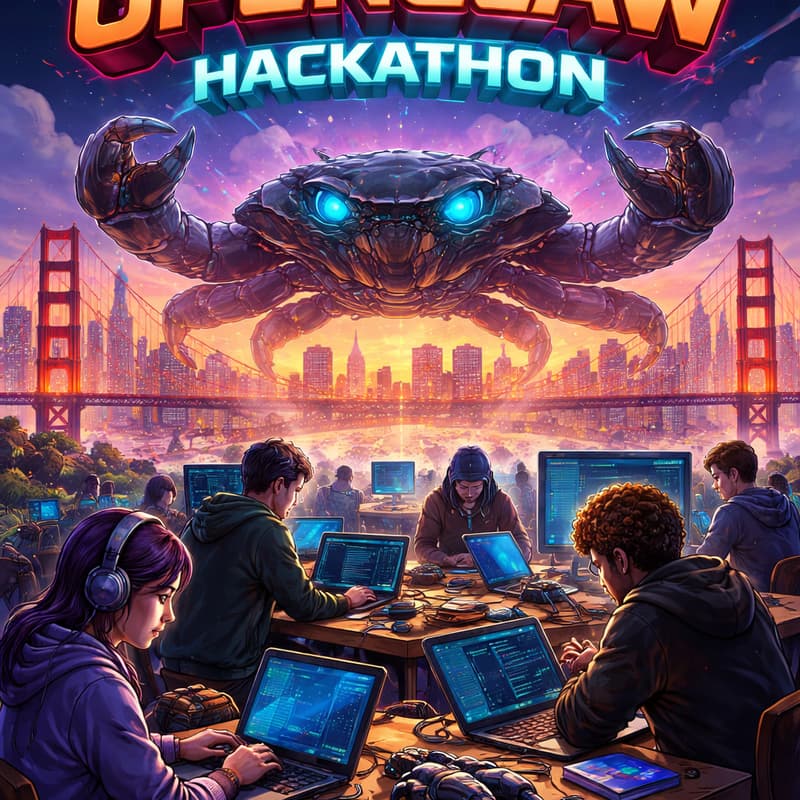 Cover Image for OpenClaw Hackathon Overflow - Open Registration