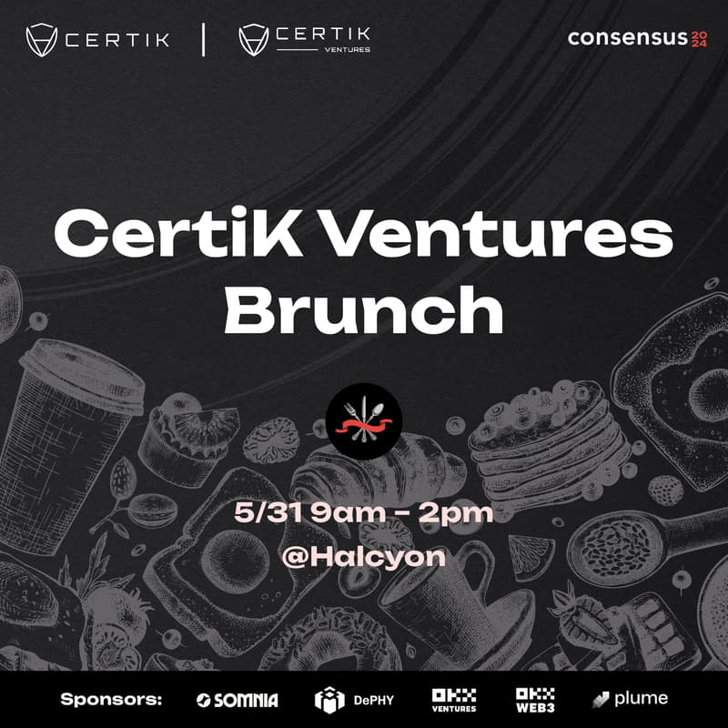 Cover Image for Certik Ventures Brunch @ Consensus