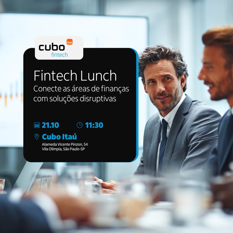 Cover Image for Fintech Lunch | Fintech Lunch: Crédito, Pagamentos, Seguros e IA que Movem o Setor