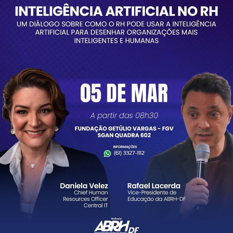 Cover Image for ENCONTRO & CONEXÕES- INTELIGÊNCIA ARTIFICIAL NO RH