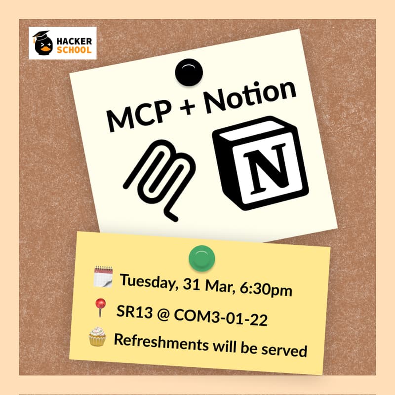 Cover Image for Hackerschool Week 11: MCP + Notion