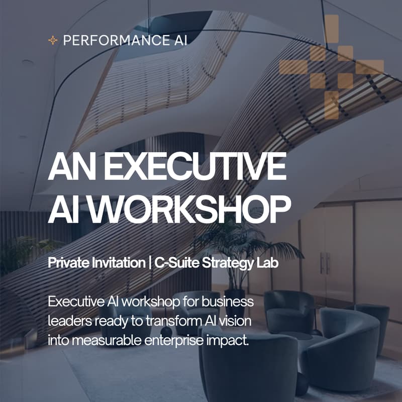 Cover Image for C-Suite AI Lab | Architecting AI for the Next Phase of Enterprise Growth